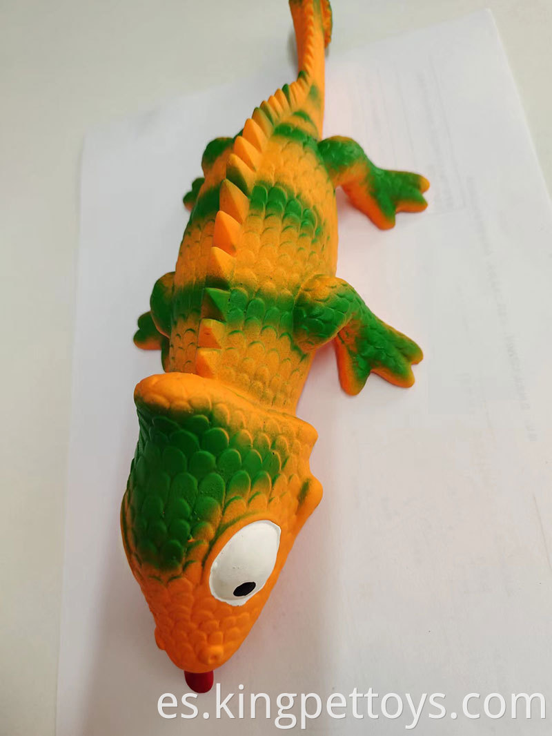 Latex Toy Pet Toy Sound Crocodile